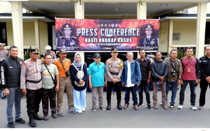 Kebersamaan Polres Bondowoso dan Insan Pers Salah Satu Bentuk Sinergitas.
