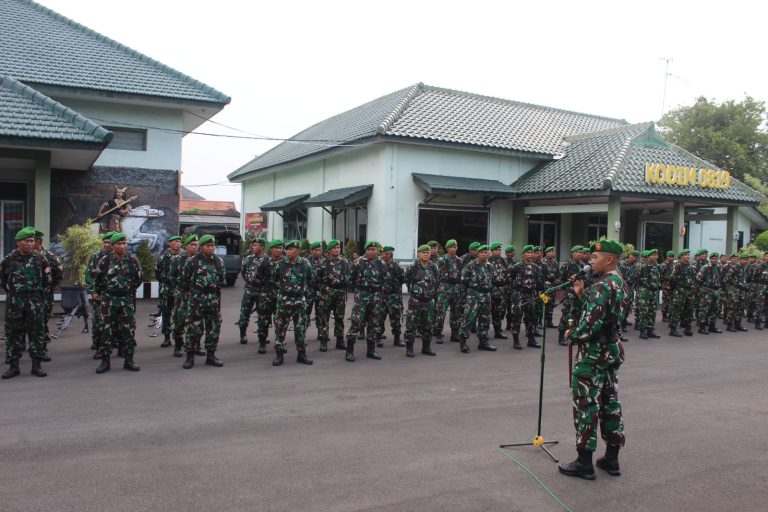 Dandim Lepas Gelombang Cuti Gelombang I Lebaran Idul Fitri 1446 H