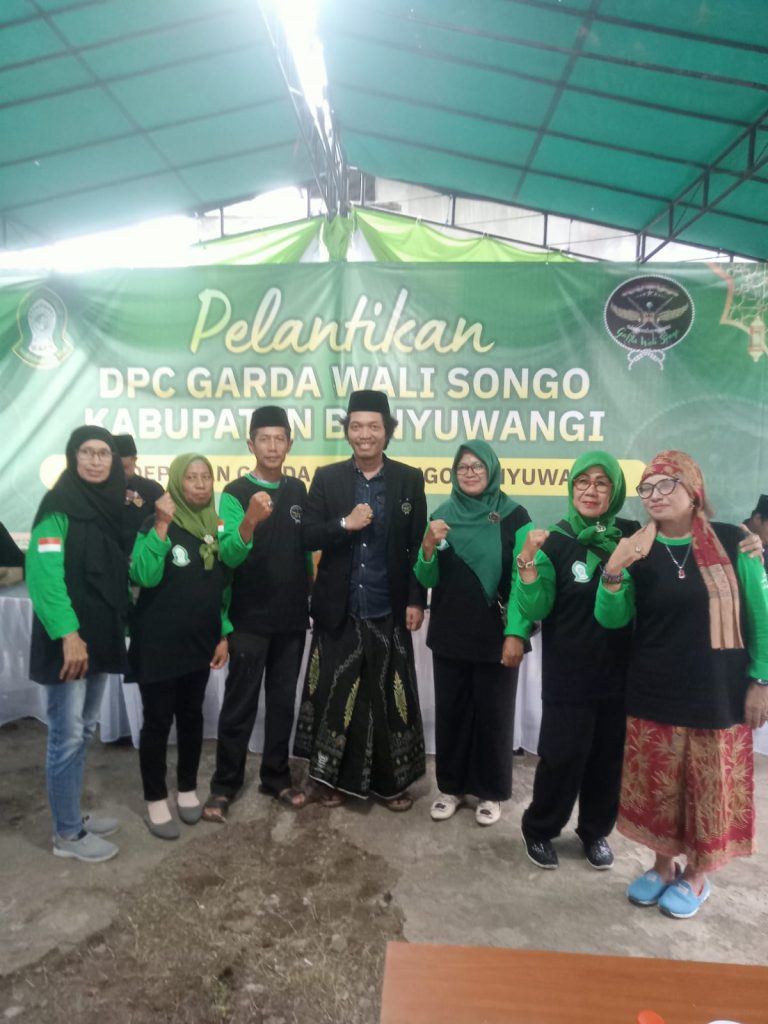 Pelantikan Pengurus DPC Garda Wali Songo Banyuwangi.
