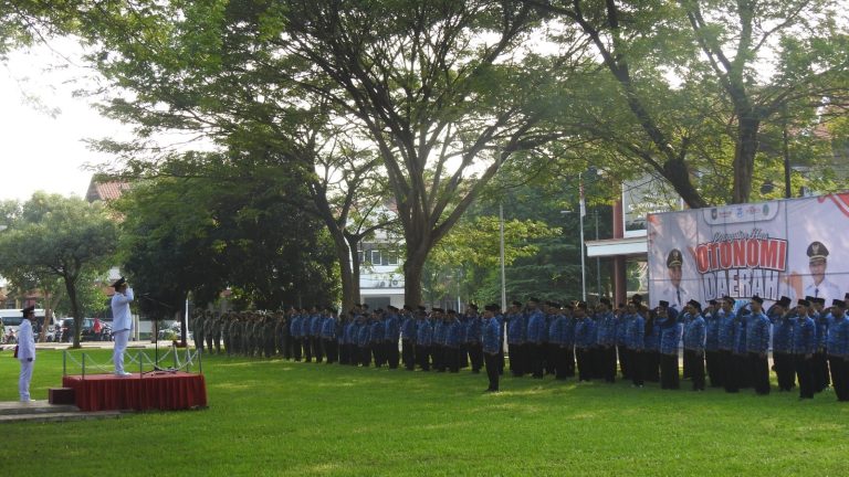 Dandim 0819 Pasuruan Hadiri Upacara Hari Otonomi Daerah ke-XXIX Tahun 2025 di Kota Pasuruan