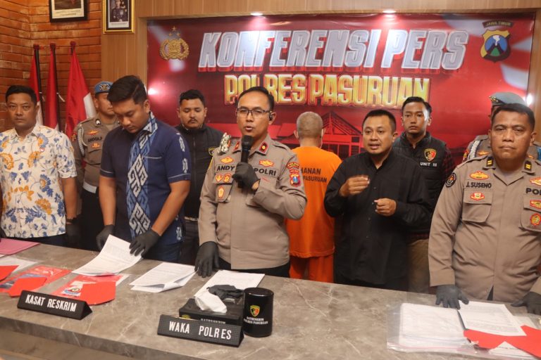 Polres Pasuruan Tetapkan Kades Ambal-Ambil sebagai Tersangka Korupsi Dana Desa