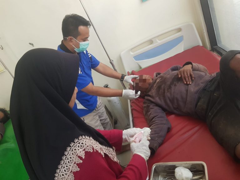 Dua Pelaku Curanmor Di Kramat Pulokerto Di Amuk Massa