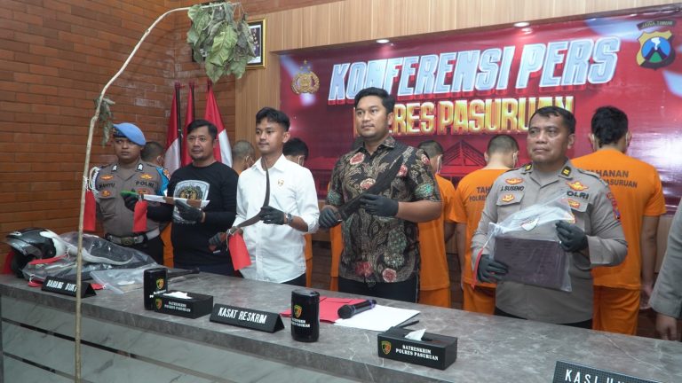 Polisi Ringkus Pelaku Pembunuhan Berencana di Gempol