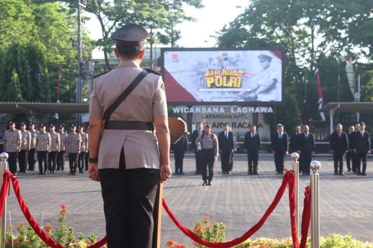 Polres Pasuruan Peringati Hari Juang Polri 2025, Kenang Perjuangan Polri Merebut Kemerdekaan