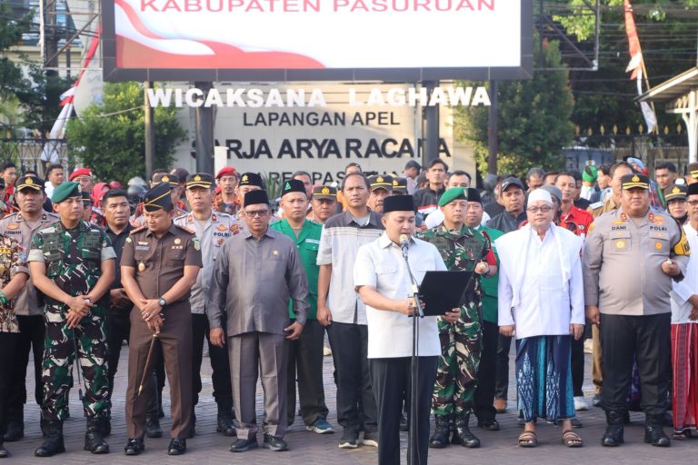 Apel Kebangsaan Dan Do’a Bersama, Kapolres: “Keamanan adalah Tanggung Jawab Kita Bersama”