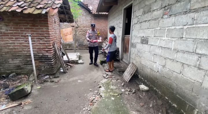 Polsek Pagu Gelar Bakti Sosial di Dua Lokasi Desa Jagung dan Semanding