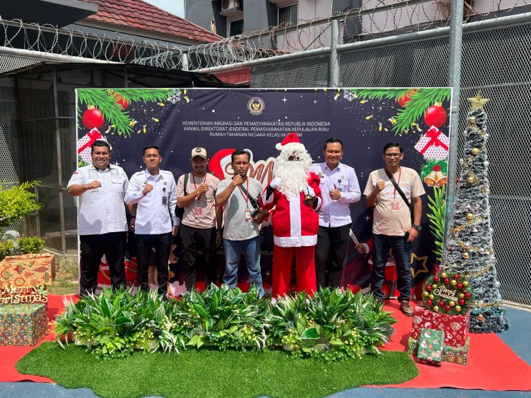 Rutan Kelas llA Batam Gelar Open House Natal, Bersama Warga Binaan dan Masyarakat