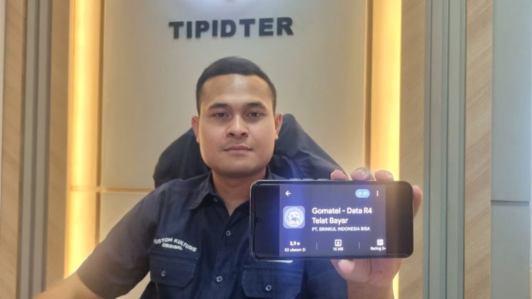 Polres Gresik Bongkar Aplikasi Gomatel yang Sebar 1,7 Juta Data Debitur