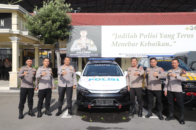 Polres Kediri Tambah Armada Operasional, Pelayanan Publik Makin Siap