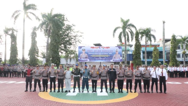 Polres Karimun Melaksanakan Apel Gelar Pasukan Operasi Keselamatan Seligi 2026