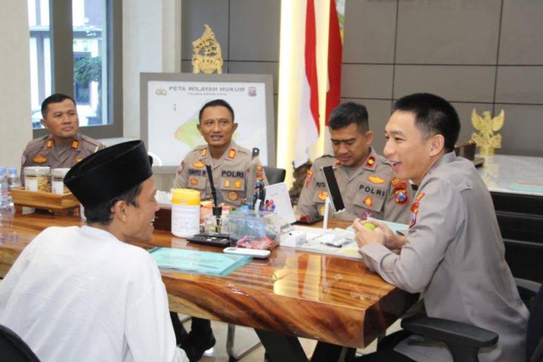 Polres Kediri Kota Terima Silaturahmi PIPJATBANG, Bahas Pembinaan Spiritual Generasi Muda