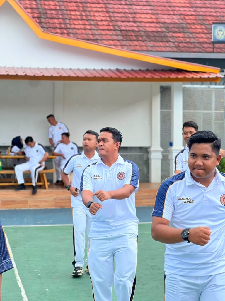 Jumat Sehat Ceria, Petugas dan Warga Binaan Rutan Batam Kompak Senam Pagi