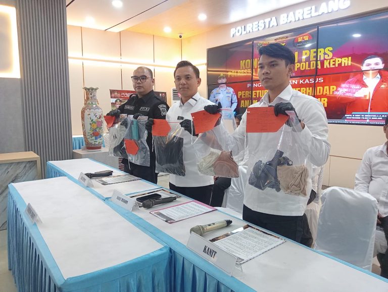 Polresta Barelang Ungkap Tindak Pidana Persetubuhan terhadap Dua Anak di Bawah Umur