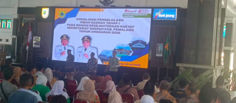 Pemkab Pemalang Alokasikan Hibah Tahap 1 Sebesar 5,18 Miliar Kepada 188 Lembaga